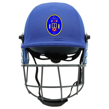St Neot Taverners CC - Forma Cricket Helmet - Pro SRS - Steel Grill - Royal