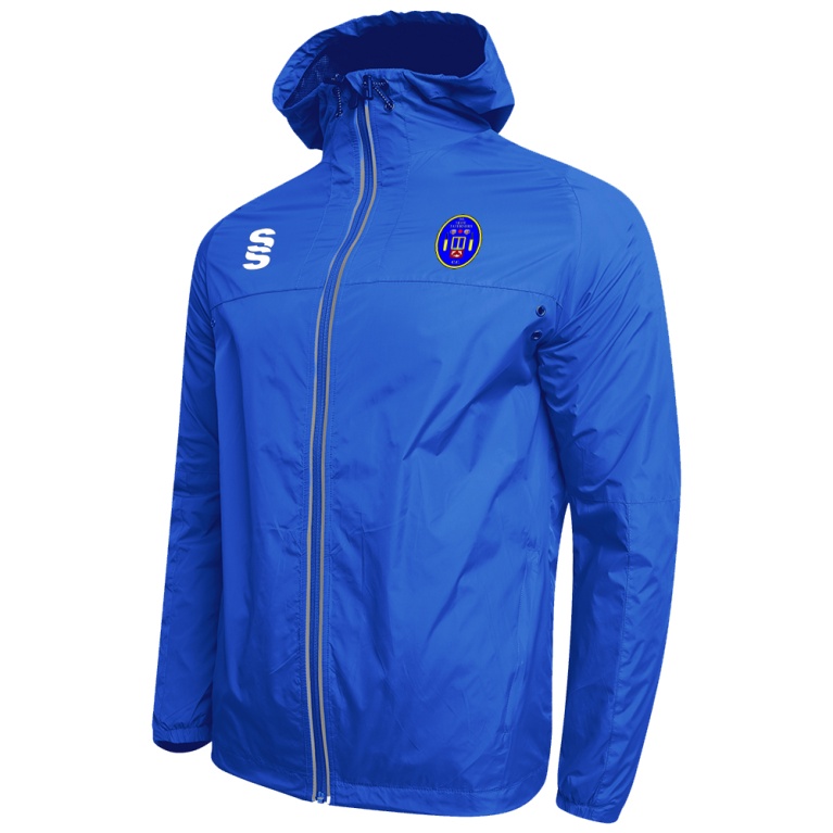 St Neot Taverners CC - Dual Full Zip Training Jacket - Royal - Unisex Fit