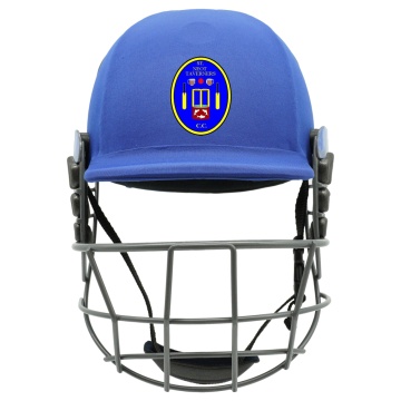 St Neot Taverners CC - Forma Cricket Helmet - Little Master - Titanium Grill - Royal